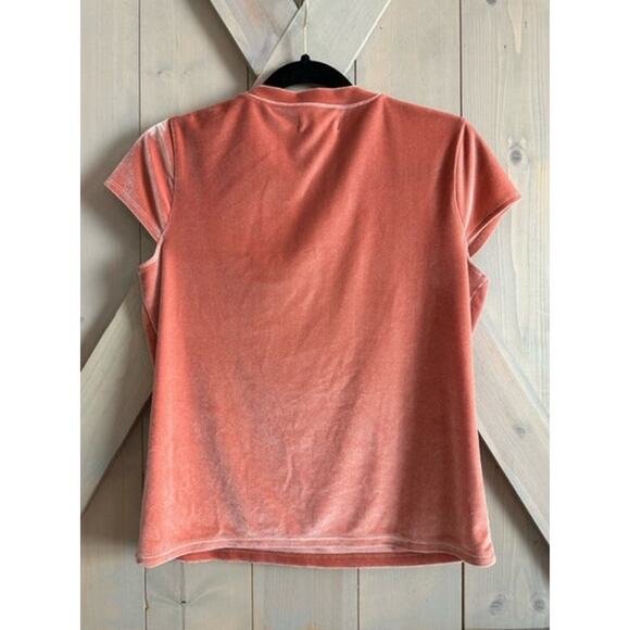 Madewell shirt blouse lot s xs yellow coral blouse Atlantic stripe Swiss dot - Picture 8 of 16